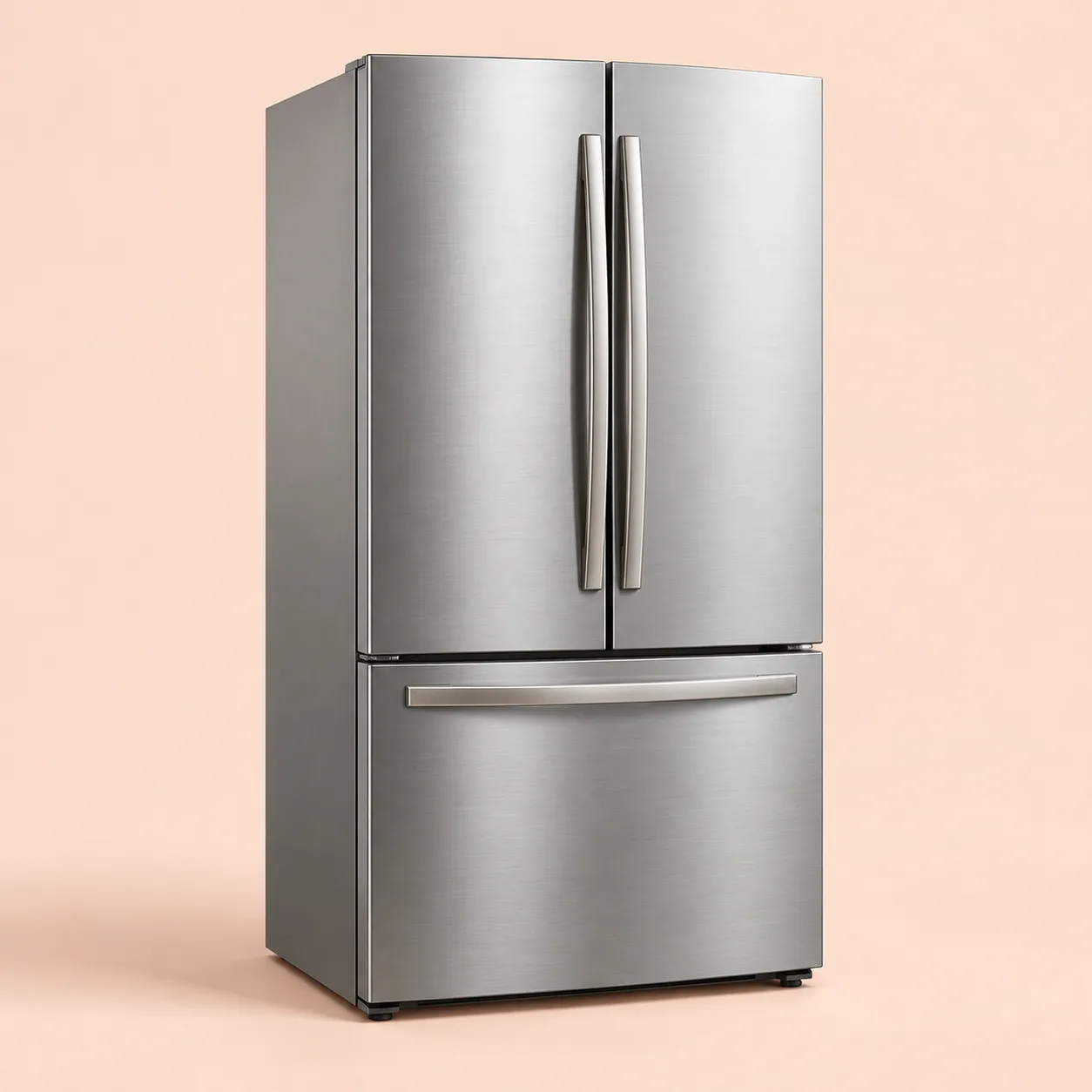Unbranded refrigerator appliance illustration